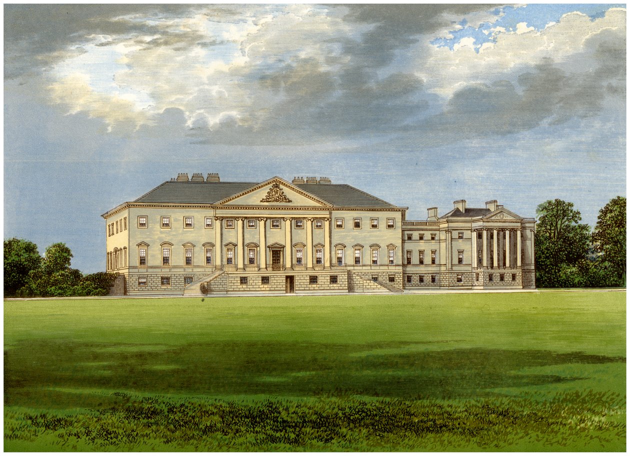 Nostell Priory, Yorkshire, Home of the Winn Family, c. 1880 by Unbekannt
