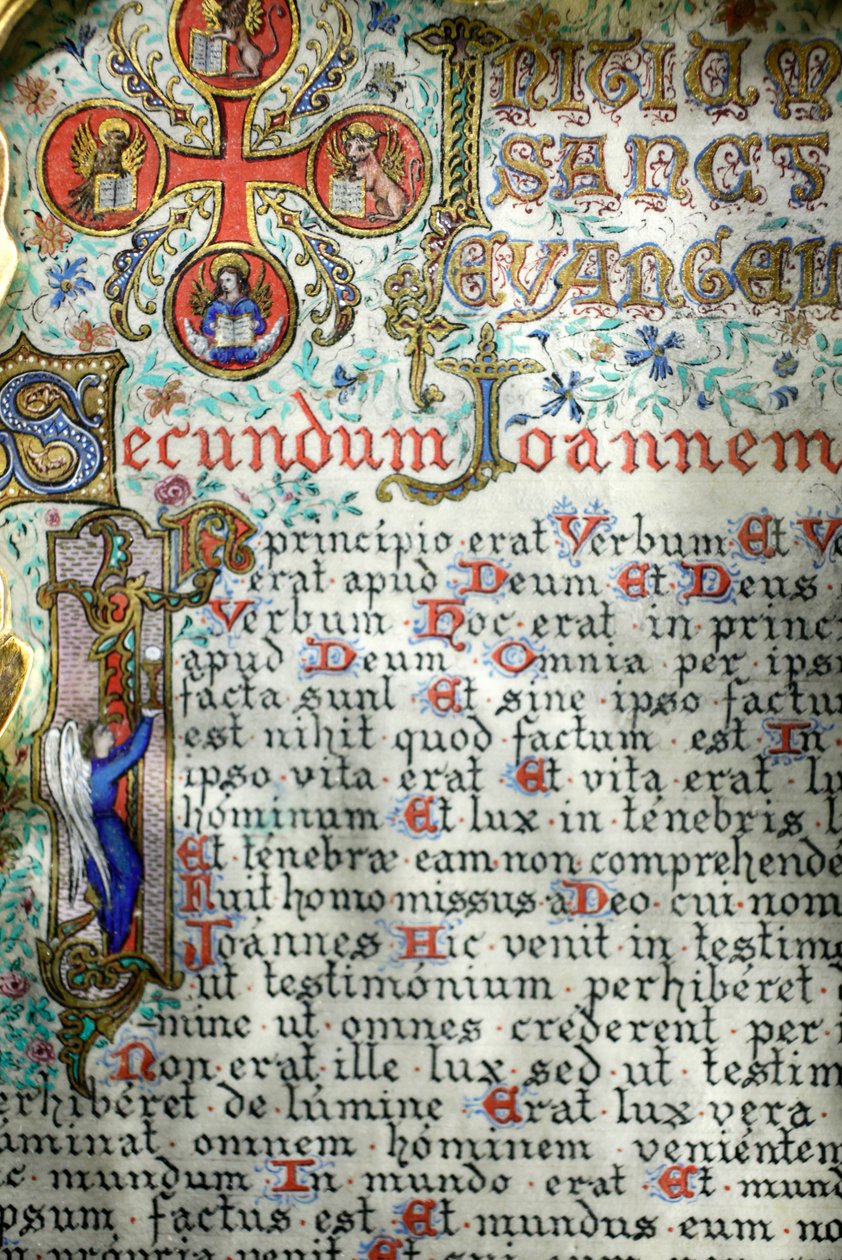 Notre-Dame de Paris cathedral Treasure Museum; Altar book, Paris, France by Unbekannt