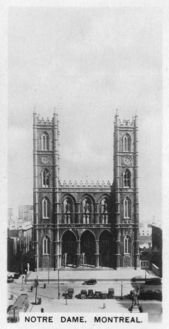 Notre Dame, Montreal, Canada by Unbekannt