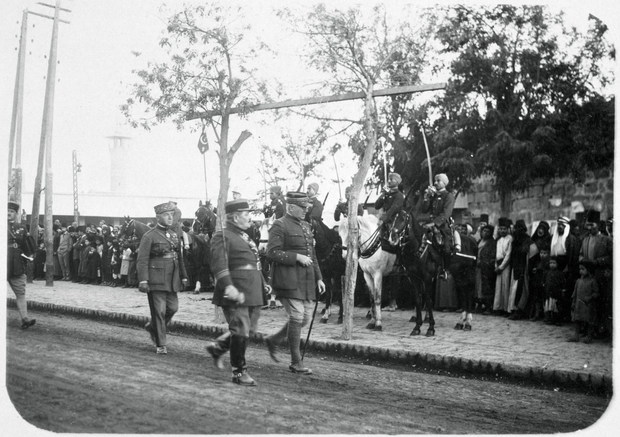Officers of the French Foreign Legion, Syria by Unbekannt