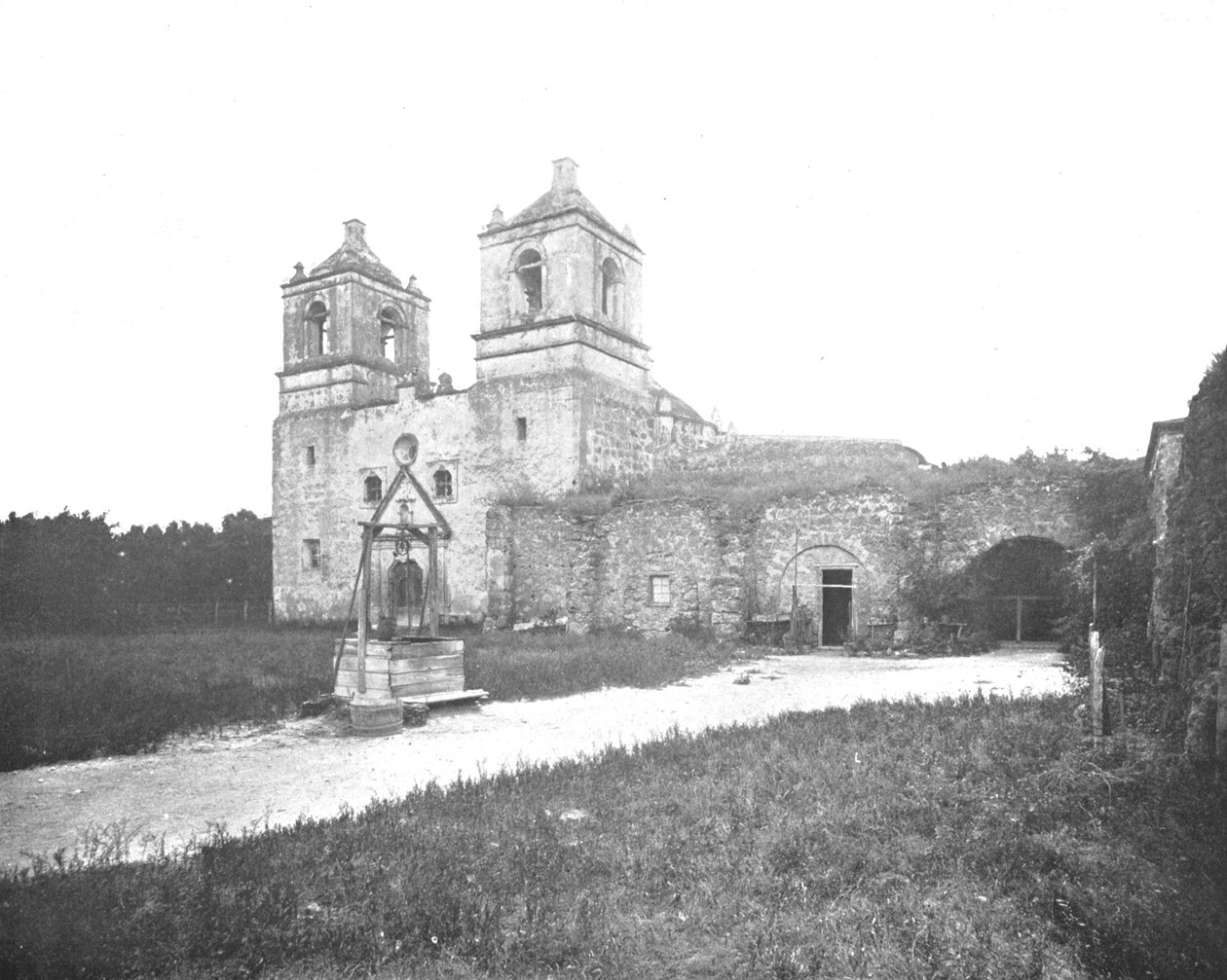 Old Spanish Mission, San Antonio, Texas, USA by Unbekannt