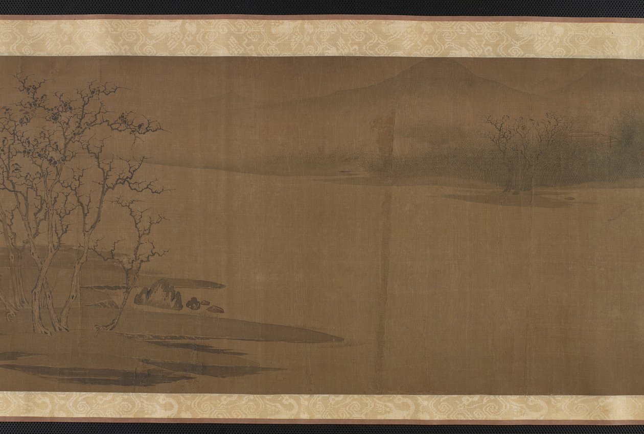 Old Trees and Cold Crows, in the style of Zhao Danian, Yuan or Ming dynasty, 14th century by Unbekannt