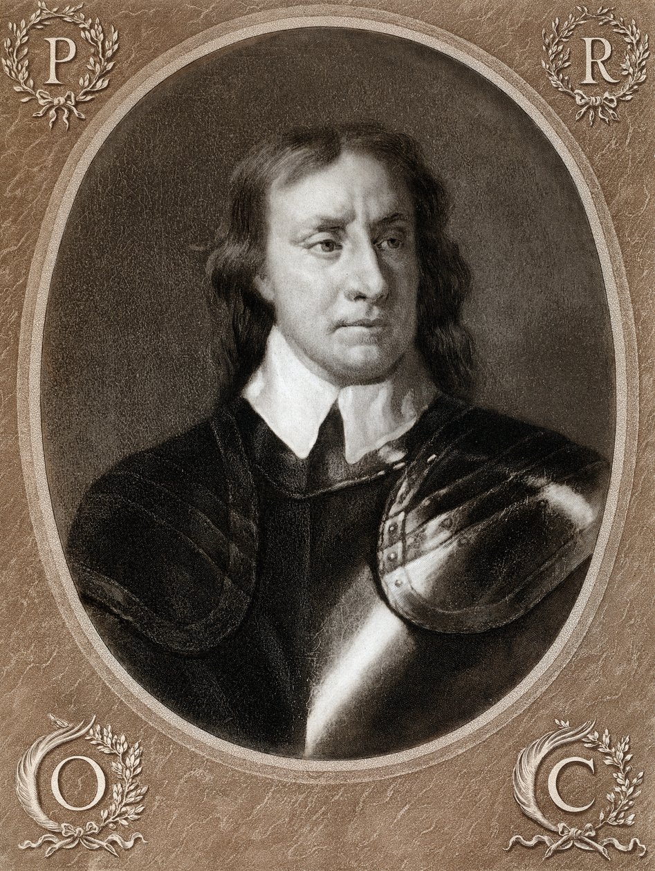 Oliver Cromwell, English Military Leader and Politician by Unbekannt