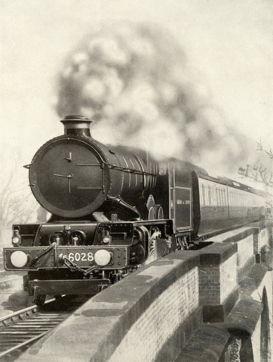 On the Route of the Cornish Riviera, Limited. An Express on the Great Western Line by Unbekannt
