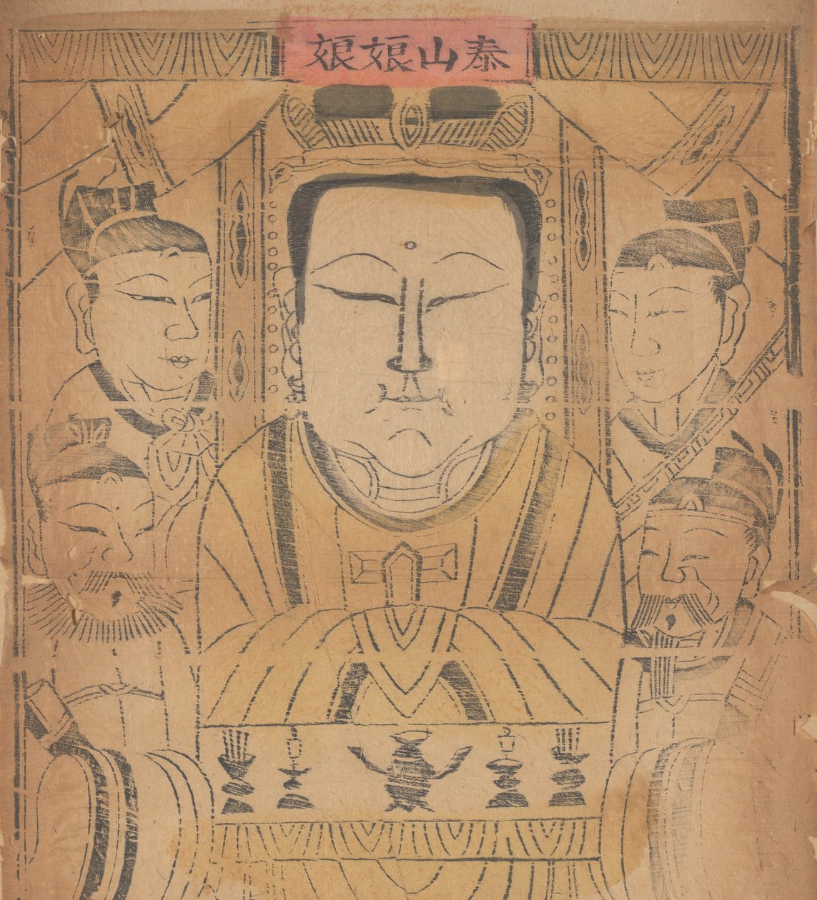 One Hundred Thirty-Five Woodblock Prints Including New Year