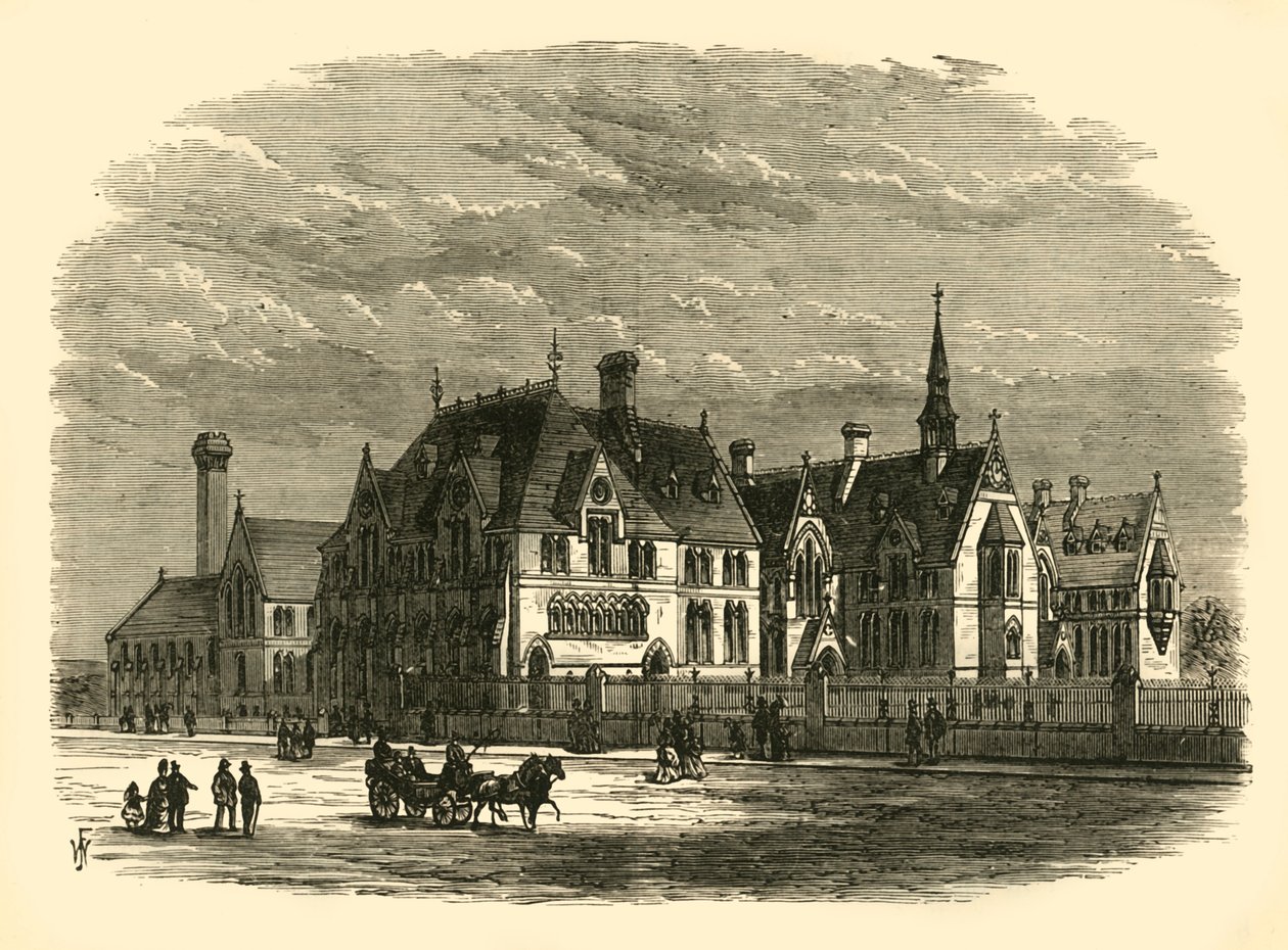 Owens College, 1898 by Unbekannt