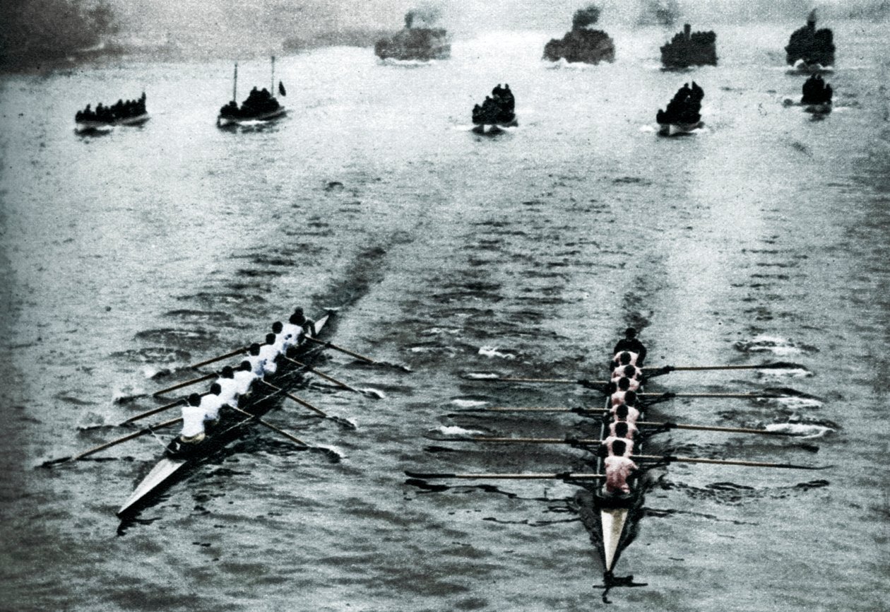 Oxford and Cambridge Boat Race, London by Unbekannt