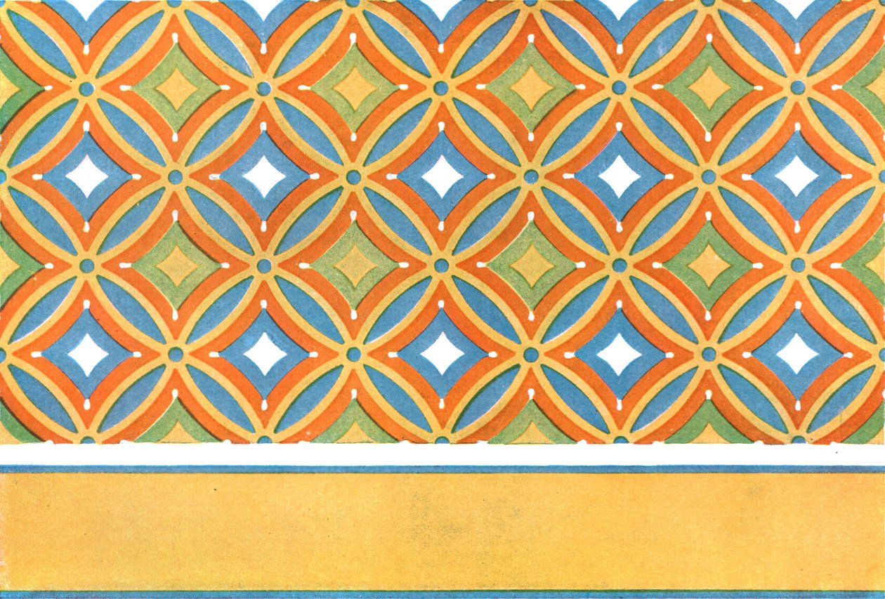 Painted Ceiling in the Tomb of Amenemhet at Thebes, Egypt by Unbekannt