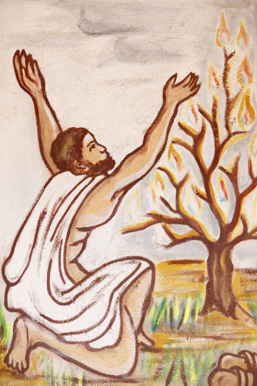 The Burning Bush, Our Lady of Togo Church, Togoville, Togo by Unbekannt