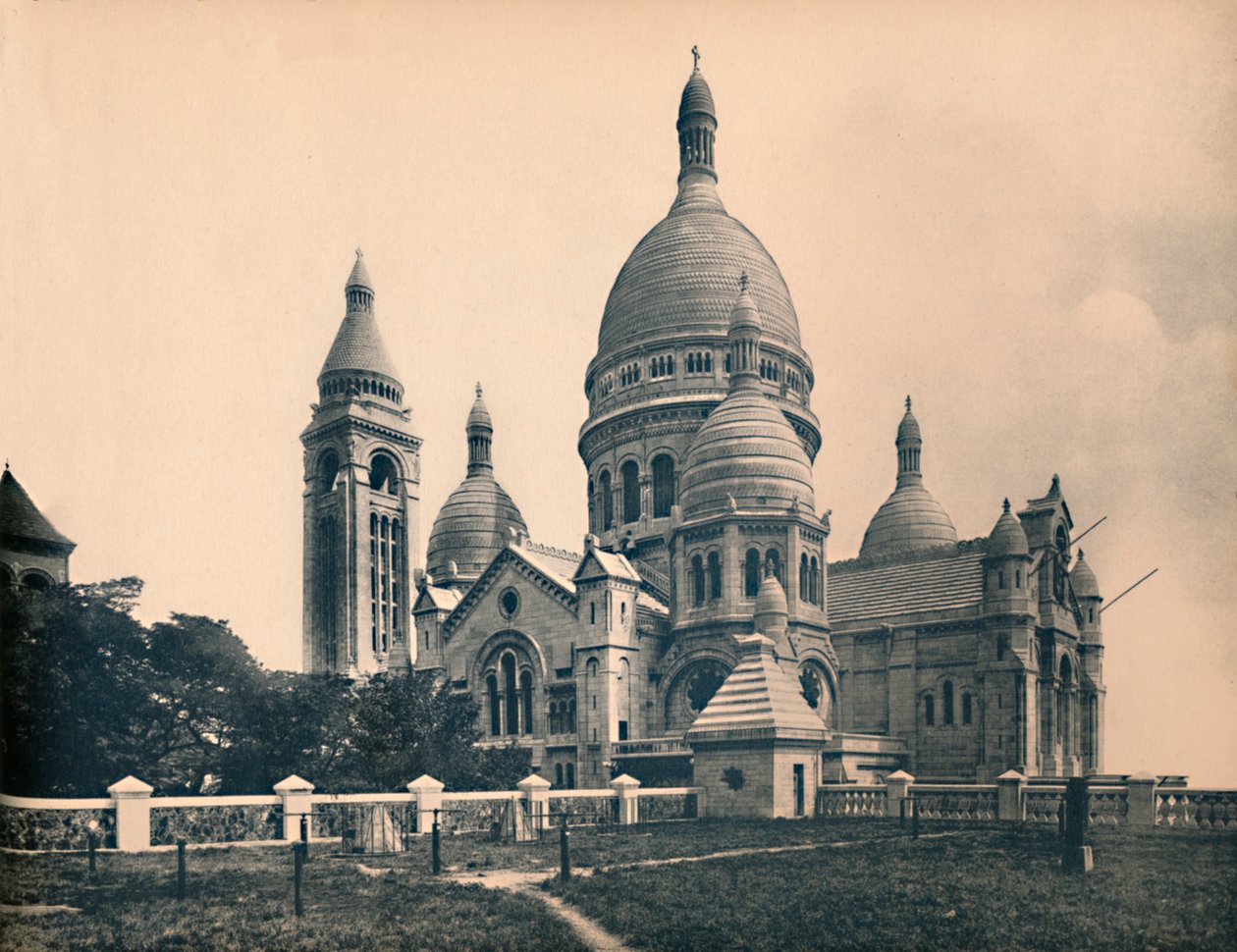 Paris - The Basilica of the Sacred Heart, c1910 by Unbekannt