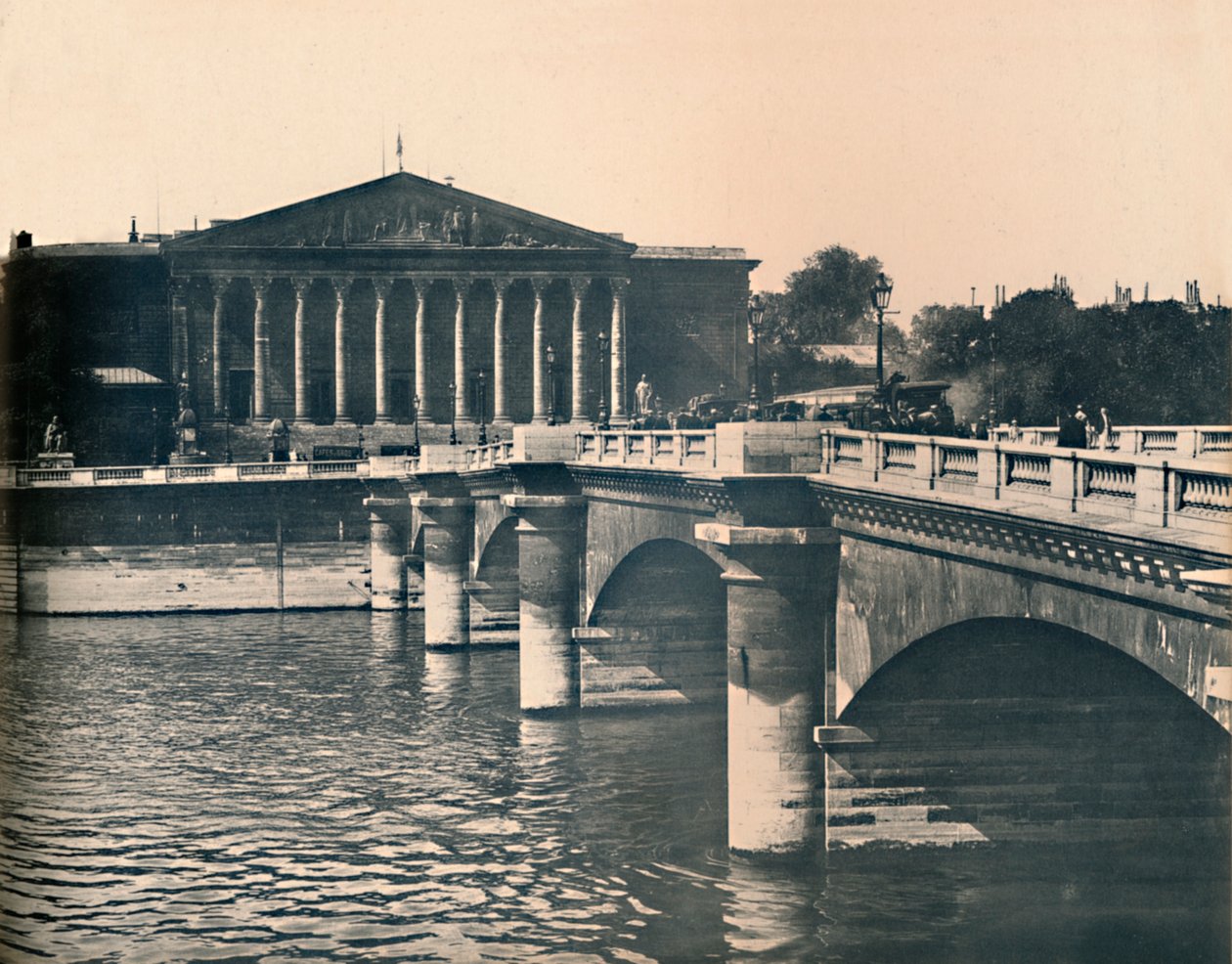 Paris - The Chamber of Deputies by Unbekannt