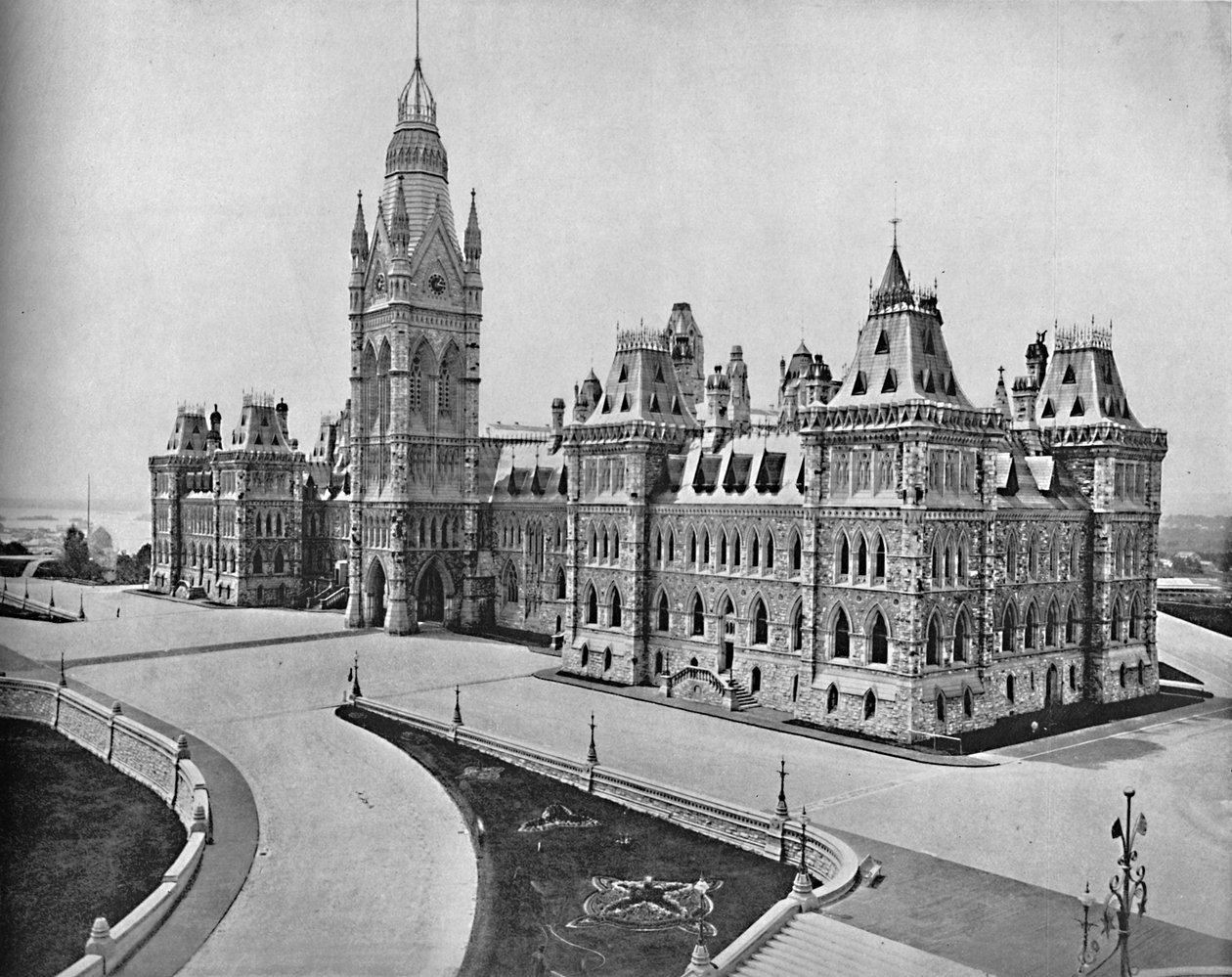Parliament Buildings, Ottawa, Canada by Unbekannt
