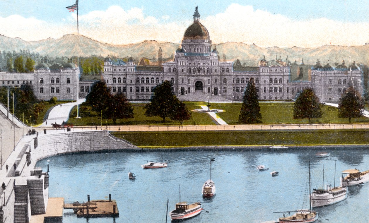 Parliament Buildings, Victoria, British Columbia, Canada, c1900s by Unbekannt
