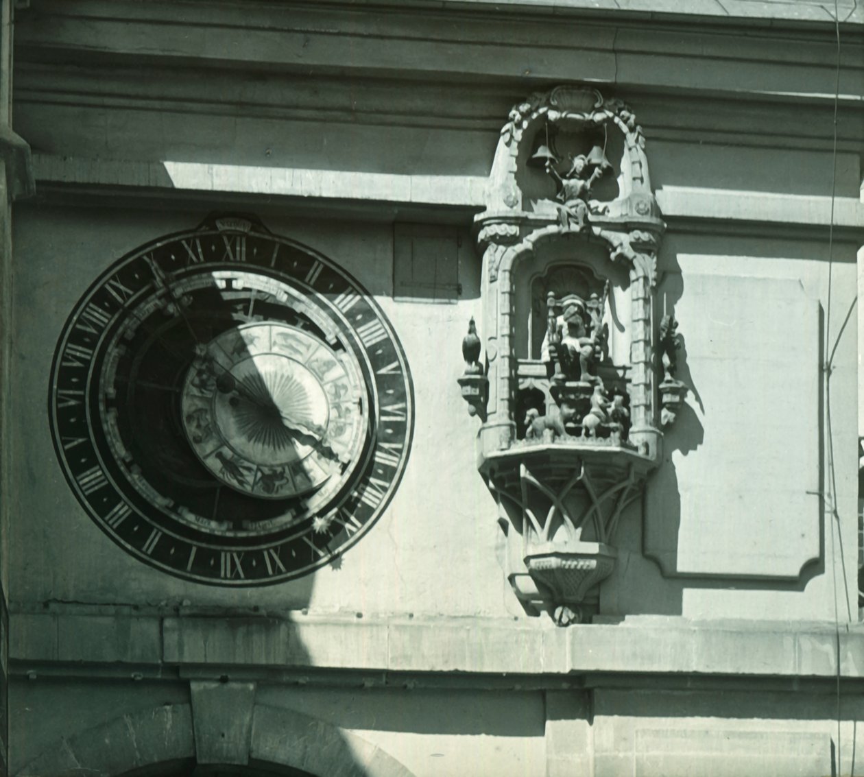 Part of Clock - Berne by Unbekannt