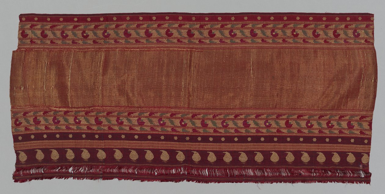 Part of a Sari, 1800s by Unbekannt