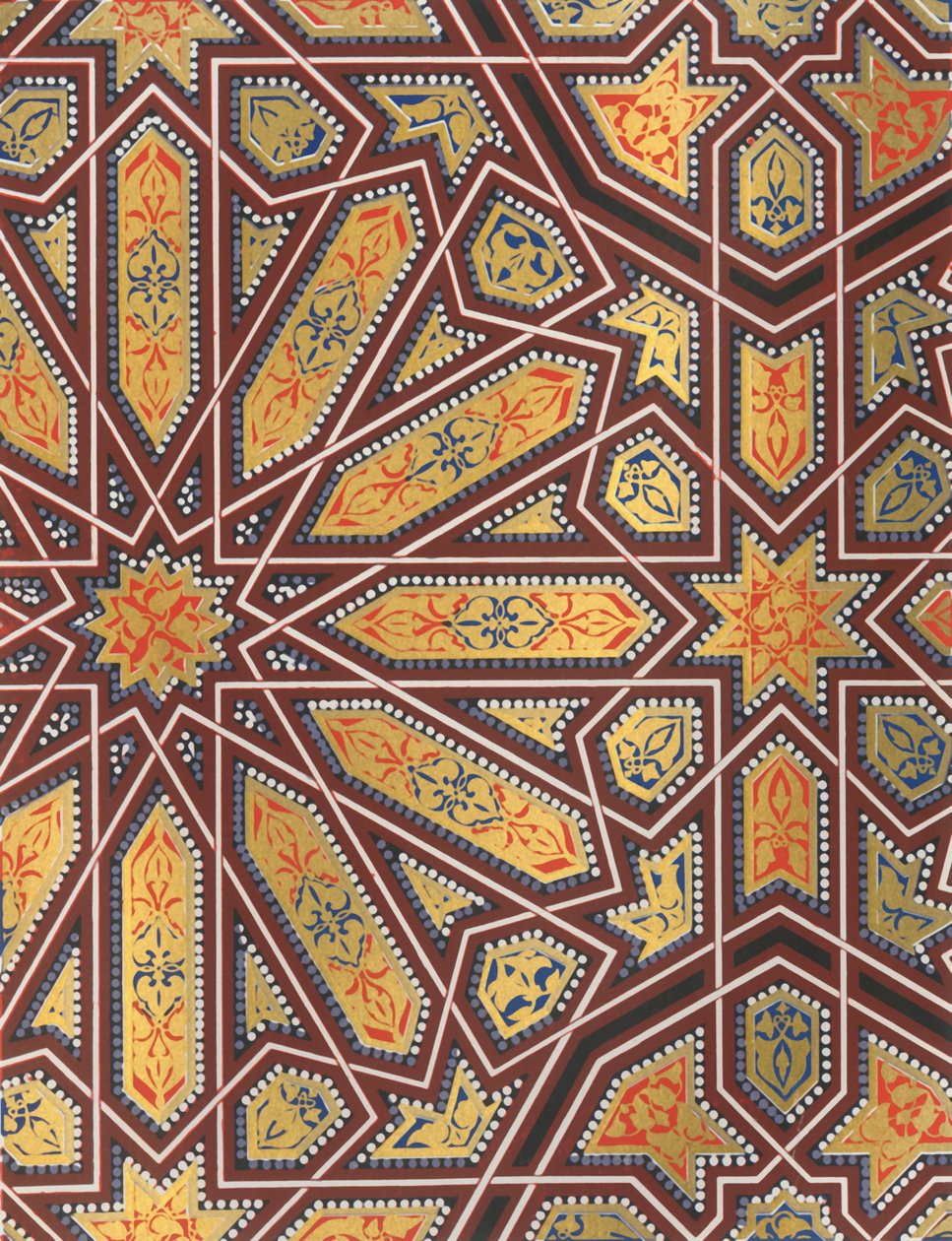 Part of Ceiling of the Portico of the Court of the Fish Pond, 1907 by Unbekannt