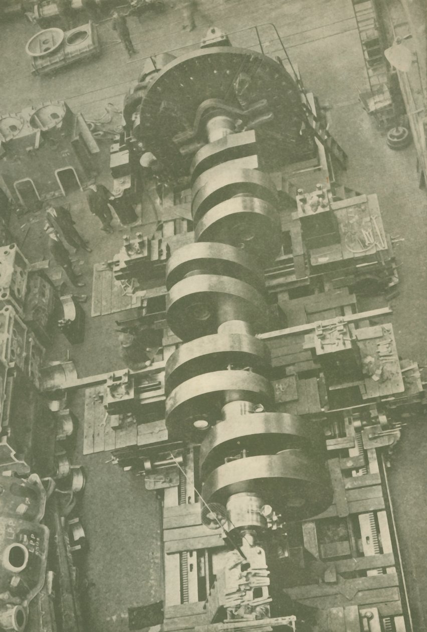 Part of the Crankshaft of M.V. Britannic White Star, 27,000 Tons, c1930 by Unbekannt