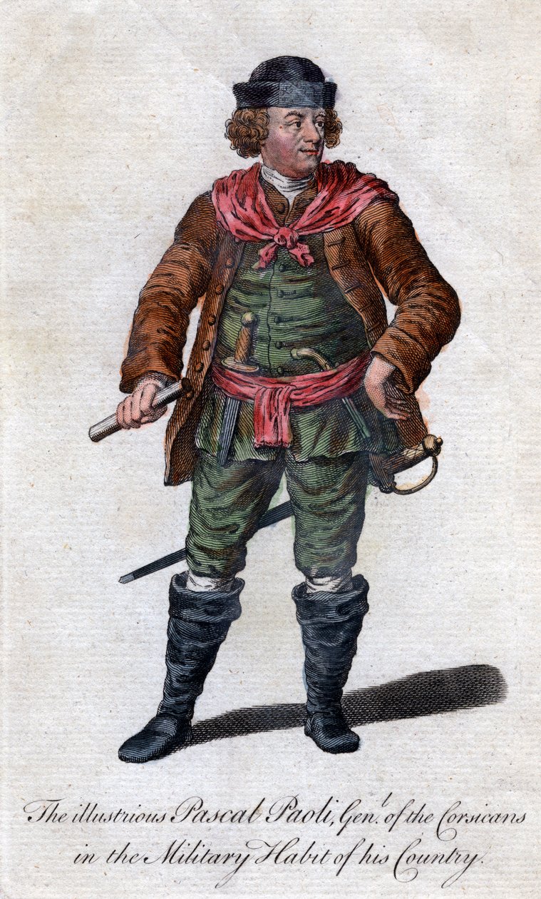 Pascal Paoli by Unbekannt