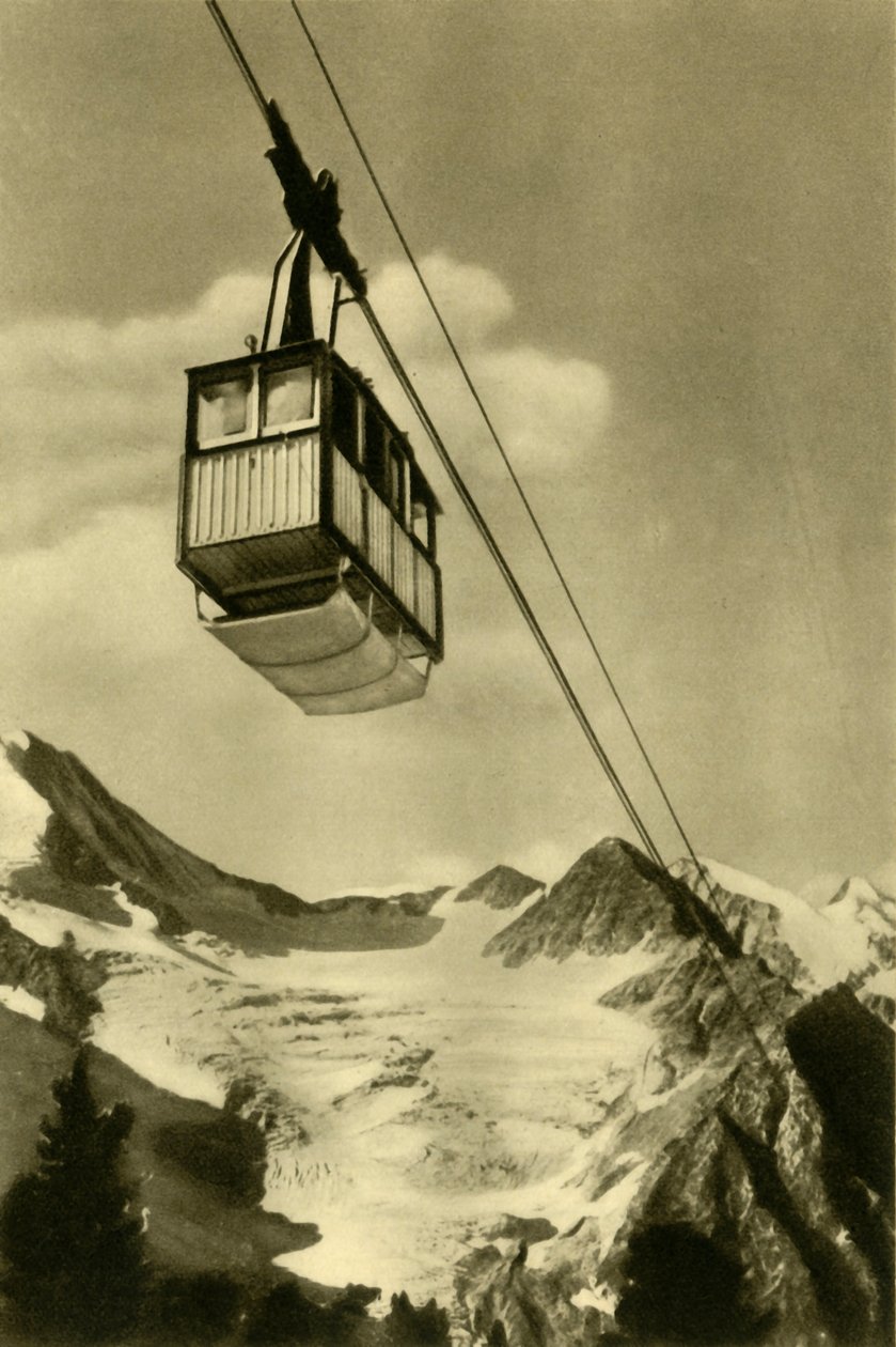 Patscherkofelbahn, Innsbruck, Tyrol, Austria, c1935 by Unbekannt