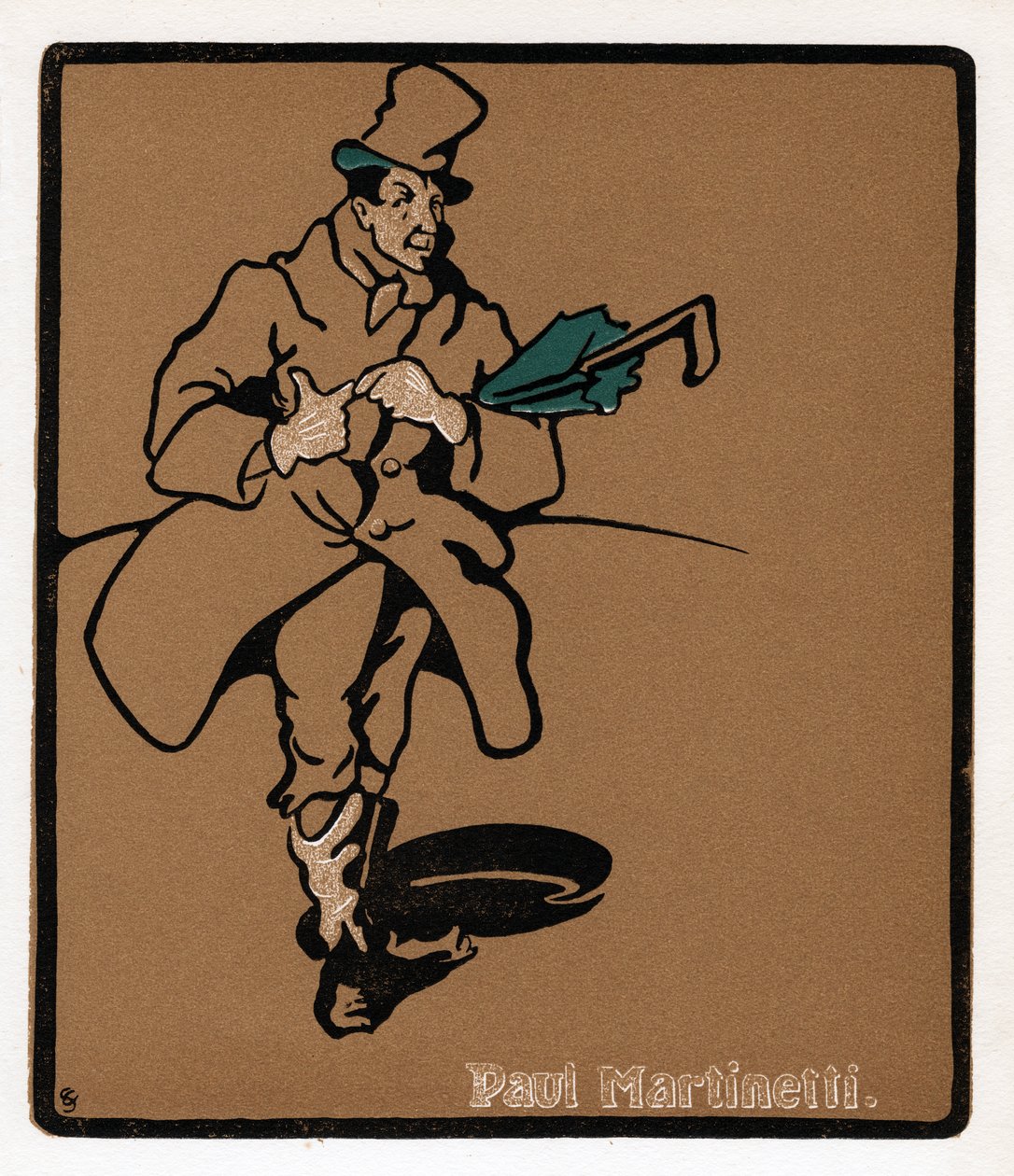 Paul Martinetti, American Music Hall Star, Late 19th Century by Unbekannt