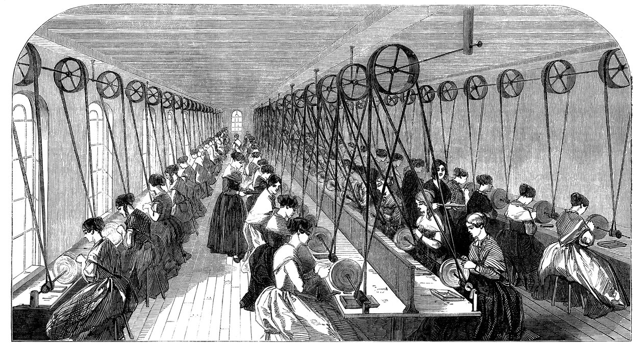 Pen Grinding Room, Hanks, Wells & Co