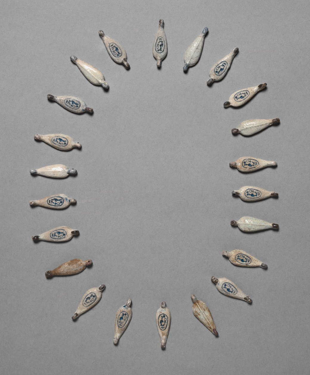 Petal-Shaped Beads by Unbekannt