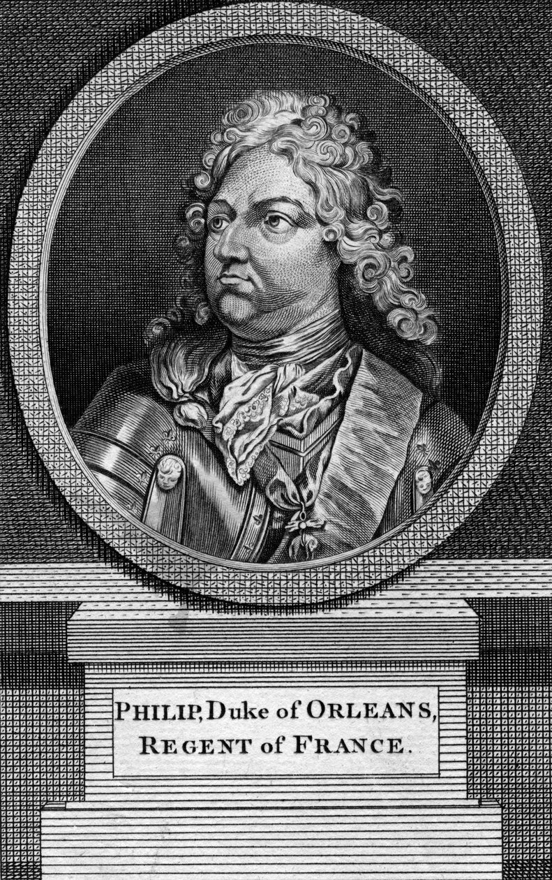Philippe II, Duke of Orleans and Regent of France by Unbekannt
