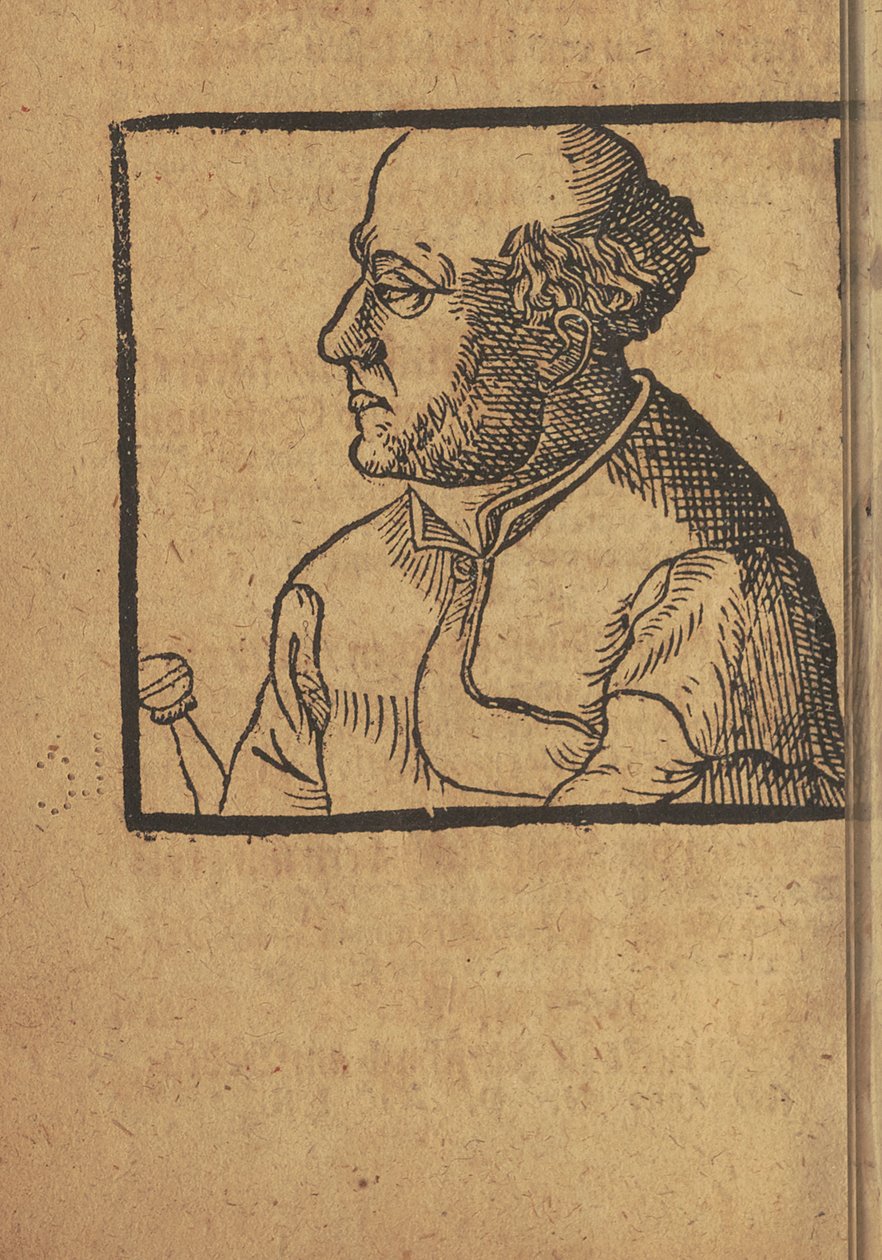 Philippus Theophrastus Aureolus Bombastus von Hohenheim Paracelsus by Unbekannt