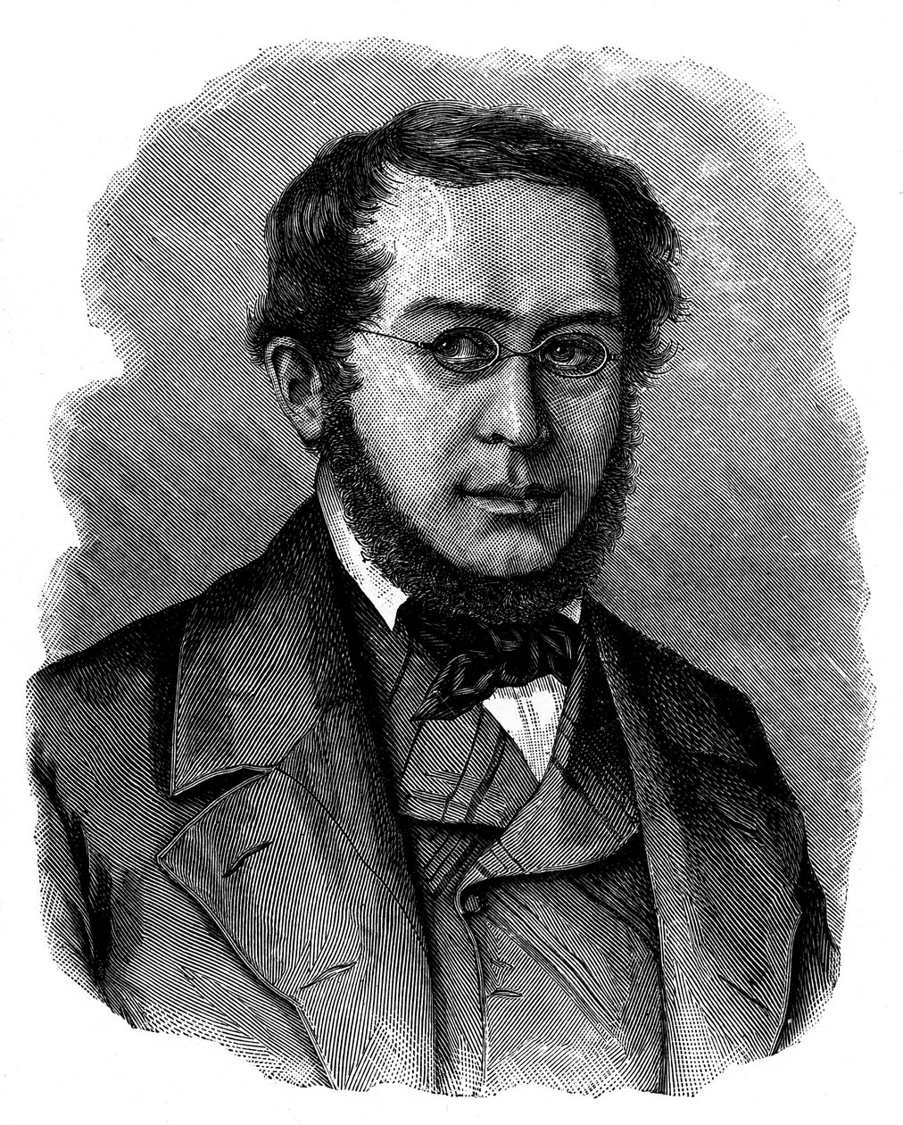 Pierre Joseph Proudhon, 19th Century French Socialist-Anarchist and Journalist by Unbekannt