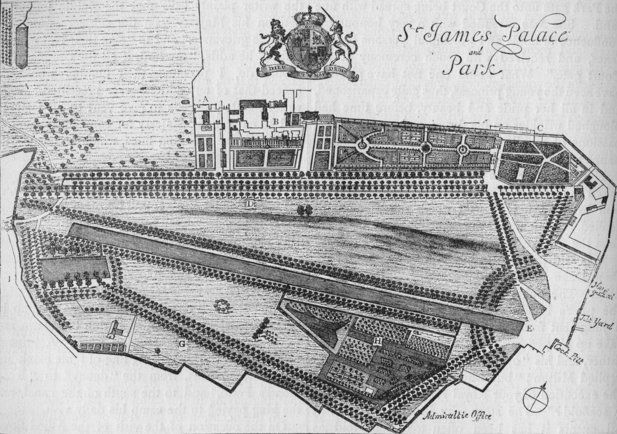 Plan of St James