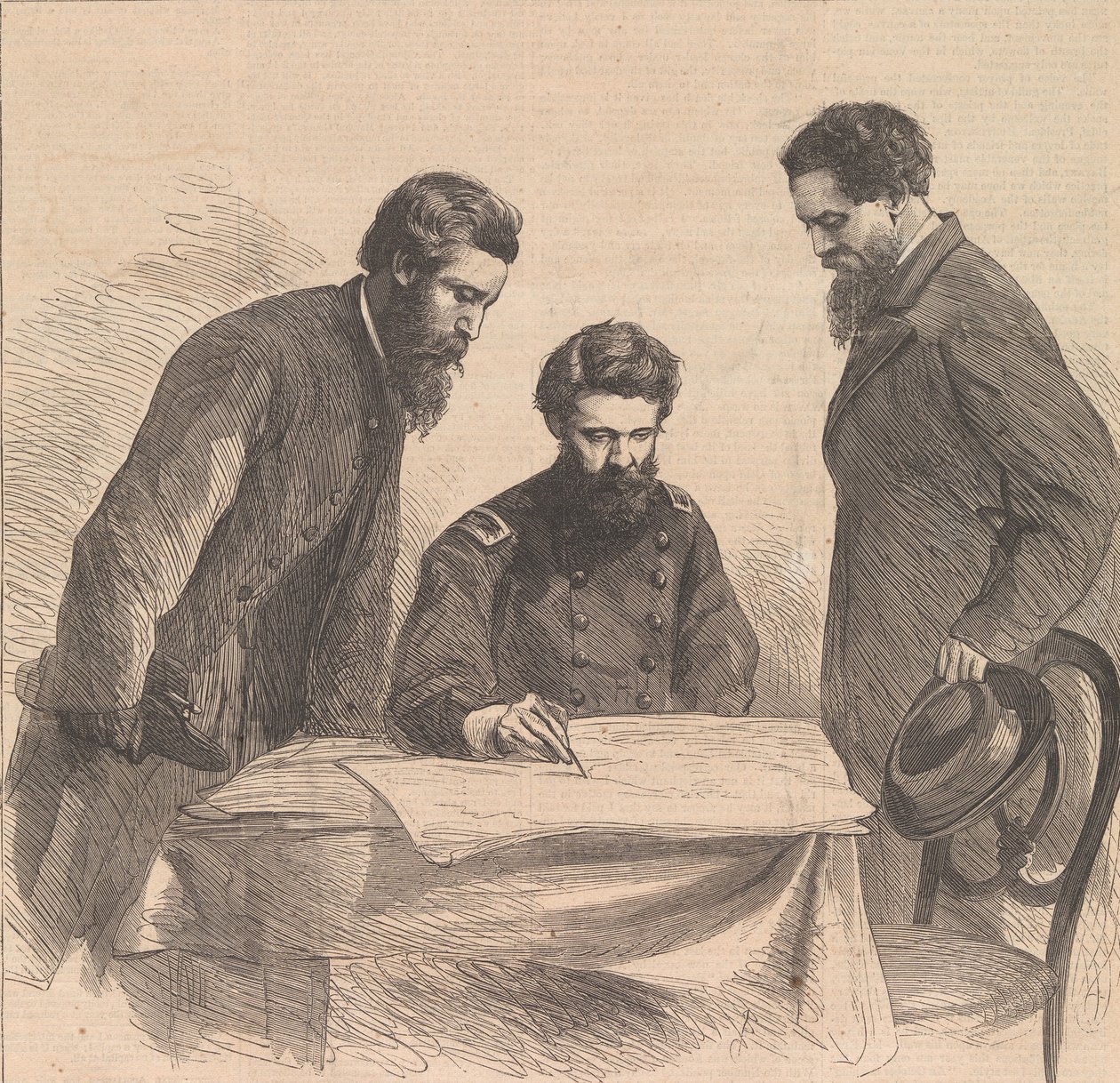 Planning the Capture of Booth and Harold by Unbekannt
