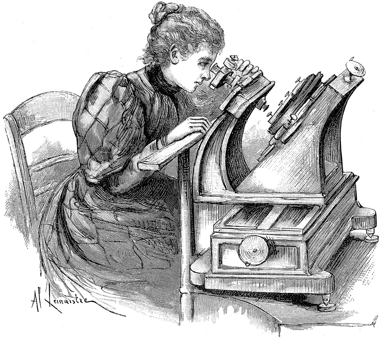 Plate Measuring Microscope, 1895 by Unbekannt