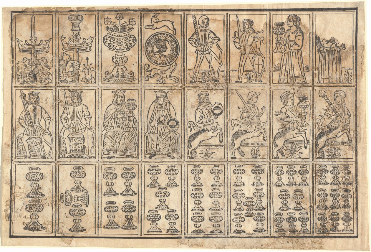 Playing Cards, 15th century by Unbekannt