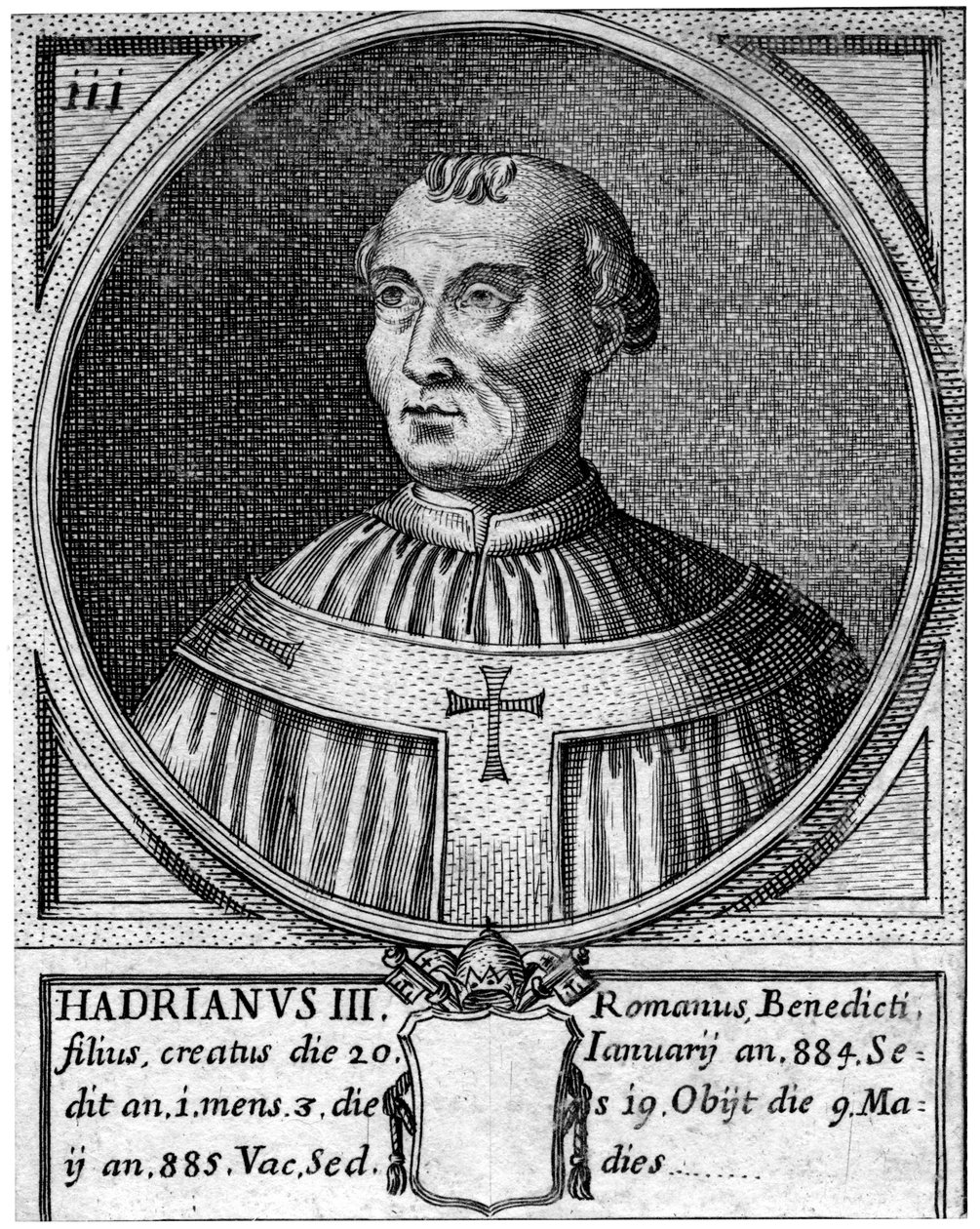 Pope Adrian III by Unbekannt
