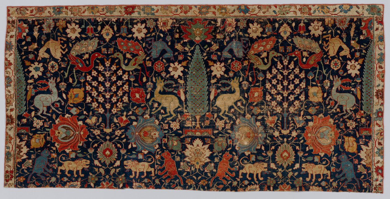 Portion of a Carpet by Unbekannt