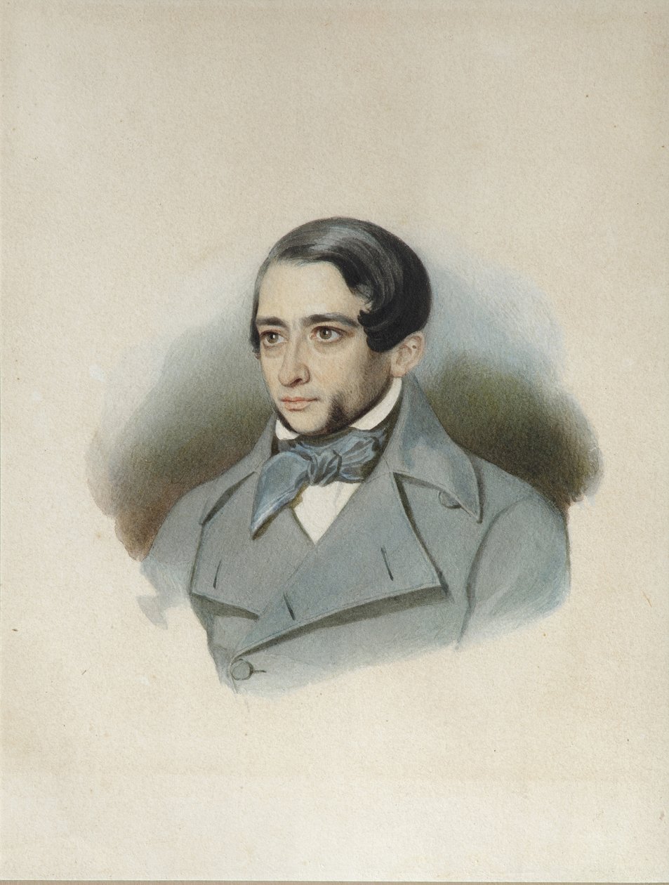 Portrait of Andrey Alexandrovich Krayevsky by Unbekannt