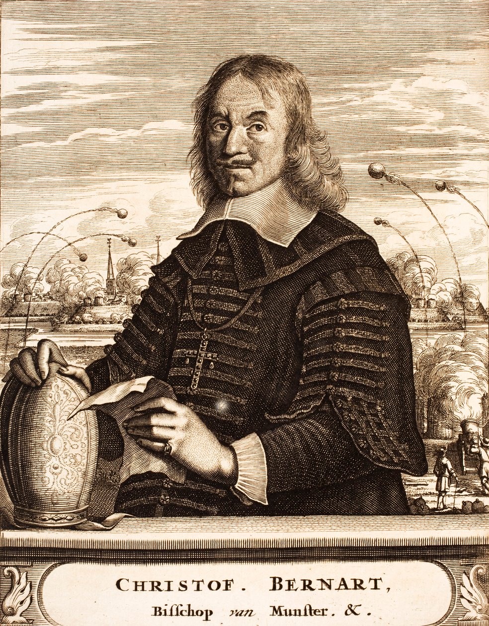 Portrait of Christoph Bernhard Freiherr von Galen by Unbekannt