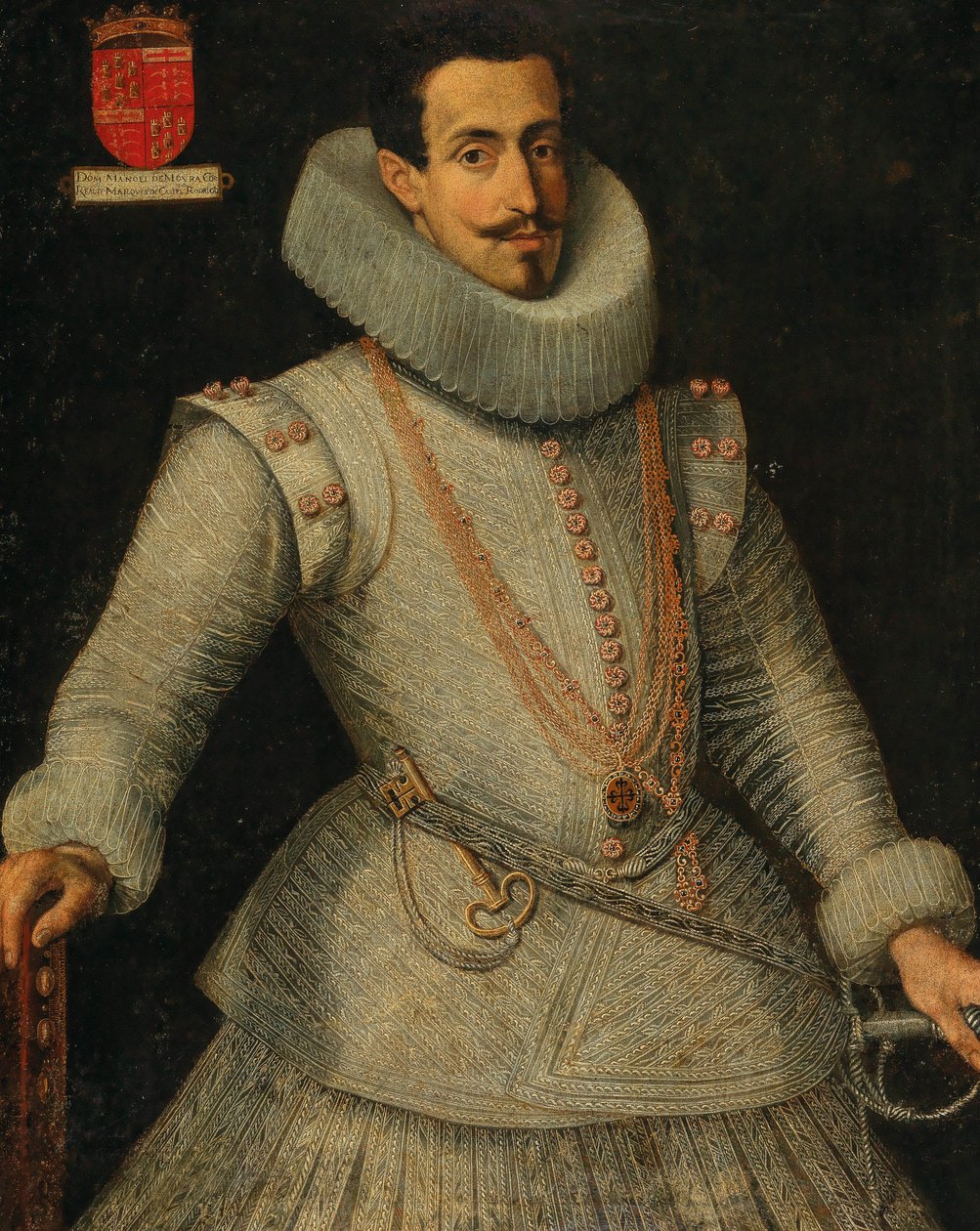Portrait of Dom Manuel de Moura Corte-Real, 2nd Marquis of Castel Rodrigo by Unbekannt