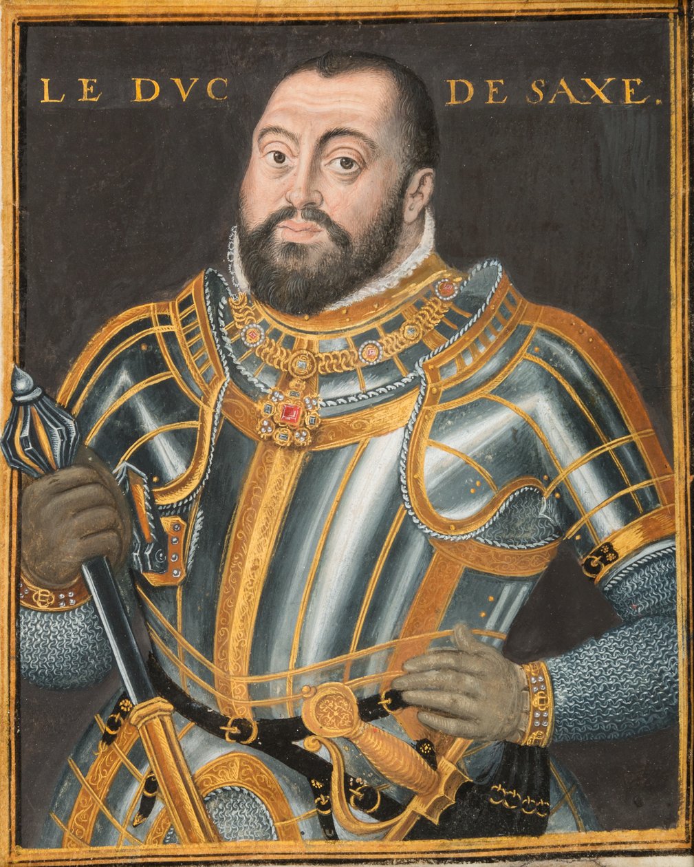 Portrait of Duke Johann Friedrich I, Elector of Saxony by Unbekannt