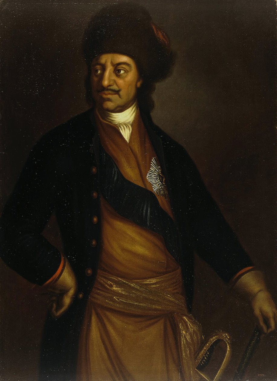 Portrait of Emperor Peter I the Great by Unbekannt