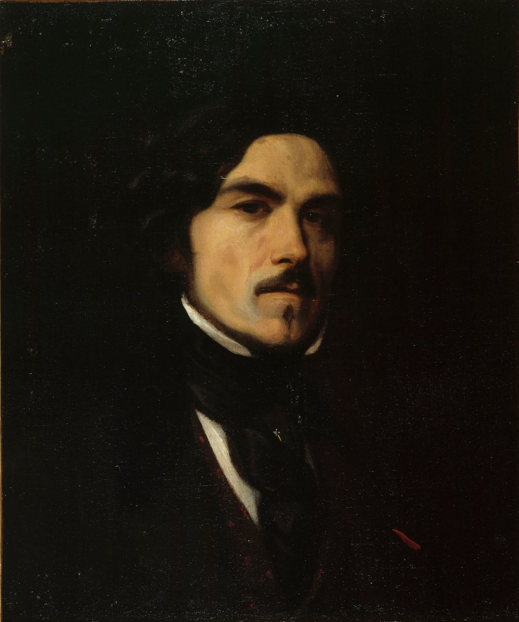 Portrait of Eugène Delacroix by Unbekannt