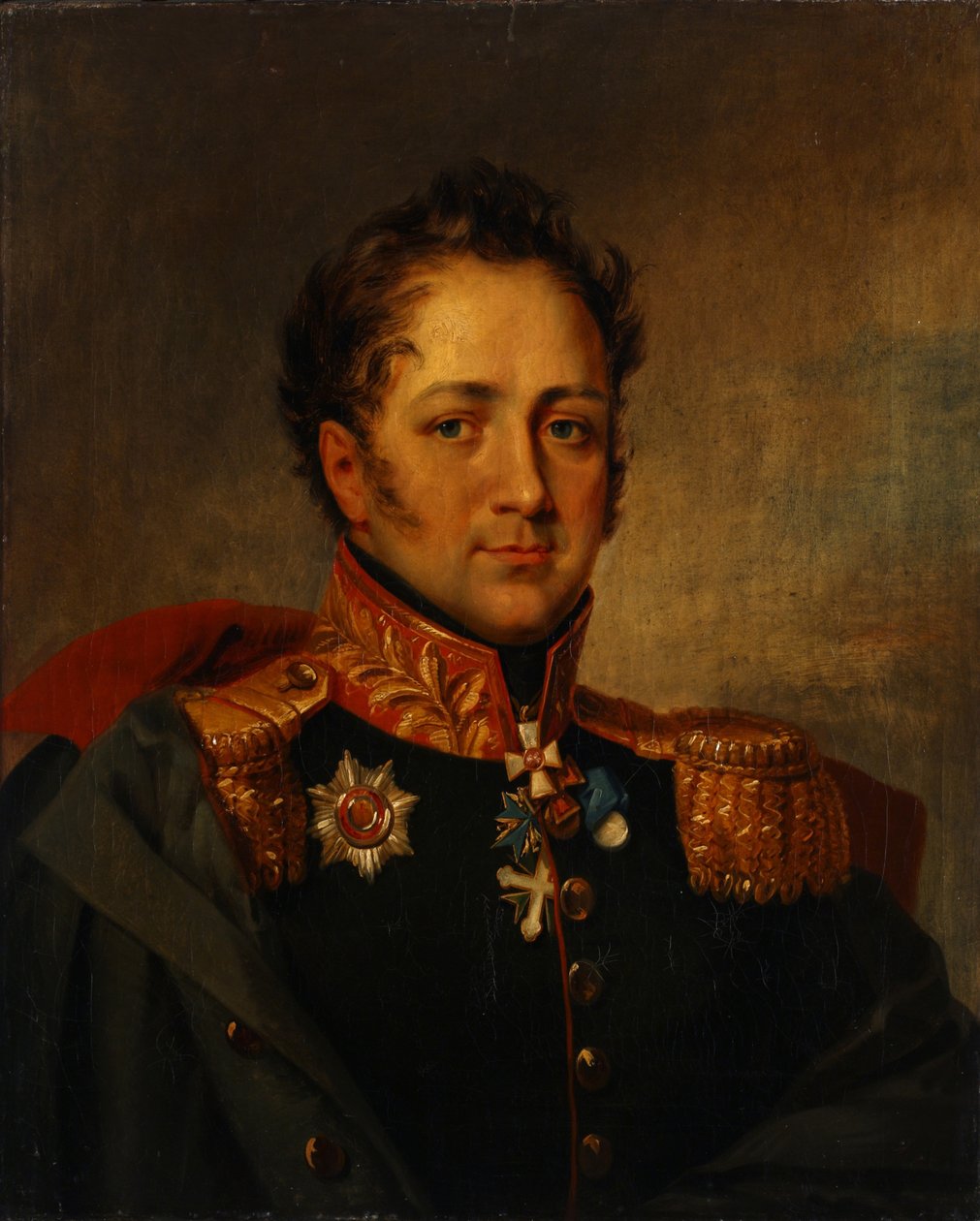 Portrait of General Alexander Alexandrovich Pisarev by Unbekannt
