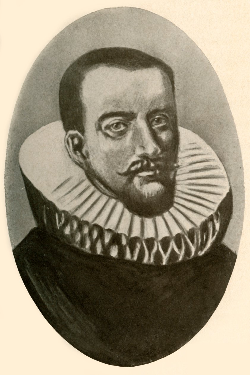 Portrait of Henry Hudson, English Navigator in Ruff by Unbekannt