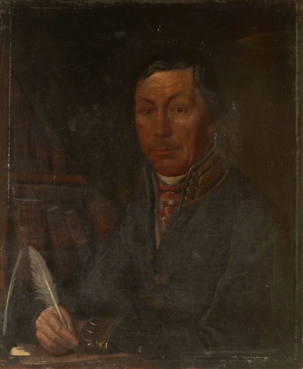 Portrait of Ivan Ivanovich Martynov by Unbekannt
