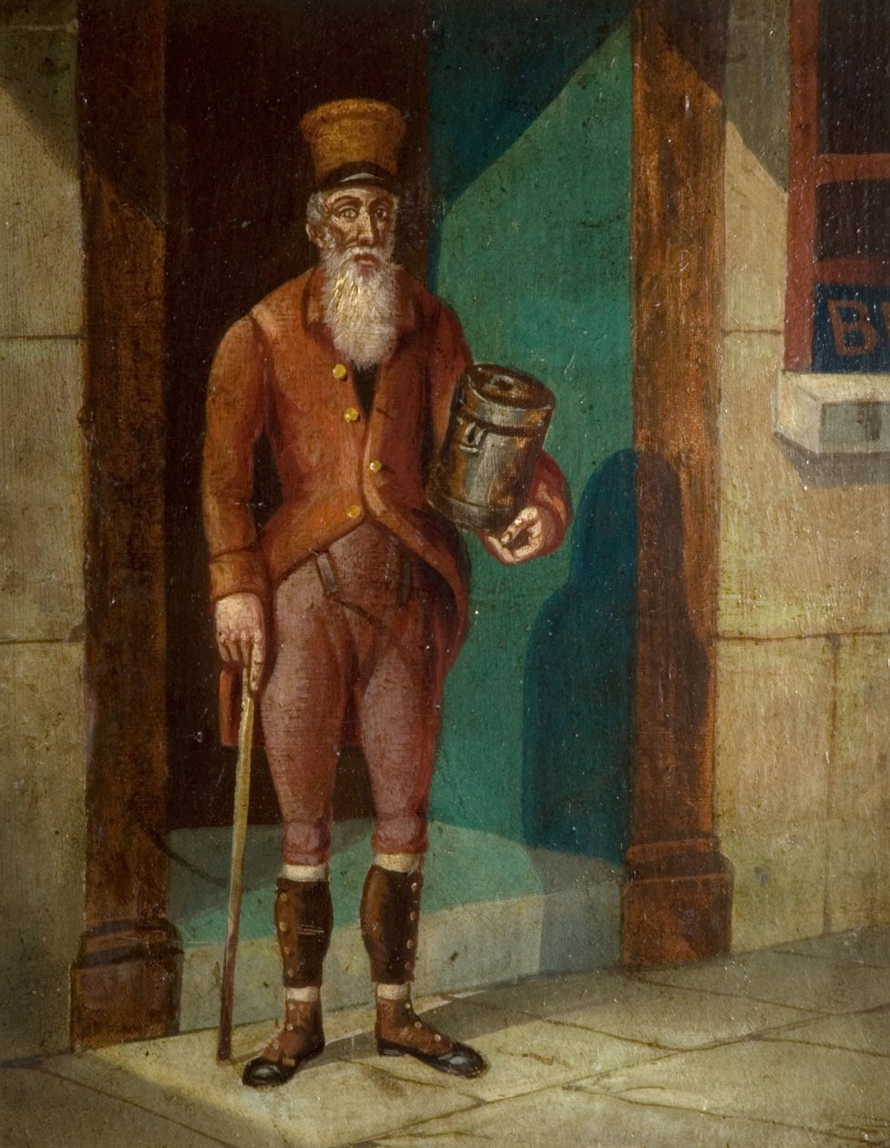 Portrait of James Guidney, known as Jimmy the Rockman by Unbekannt