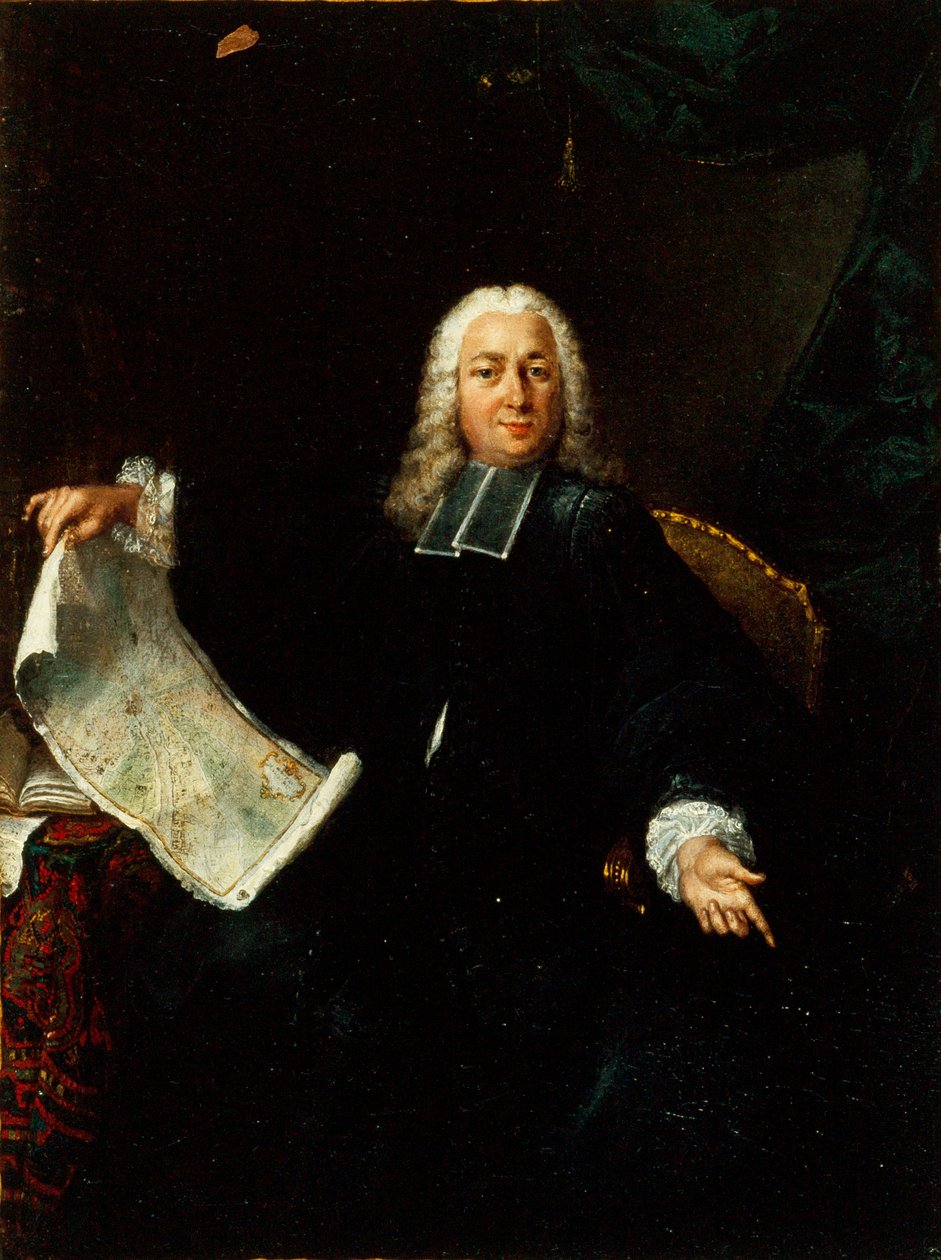 Portrait of Jean de Lagrive, 1689-1757, c. 1740 by Unbekannt