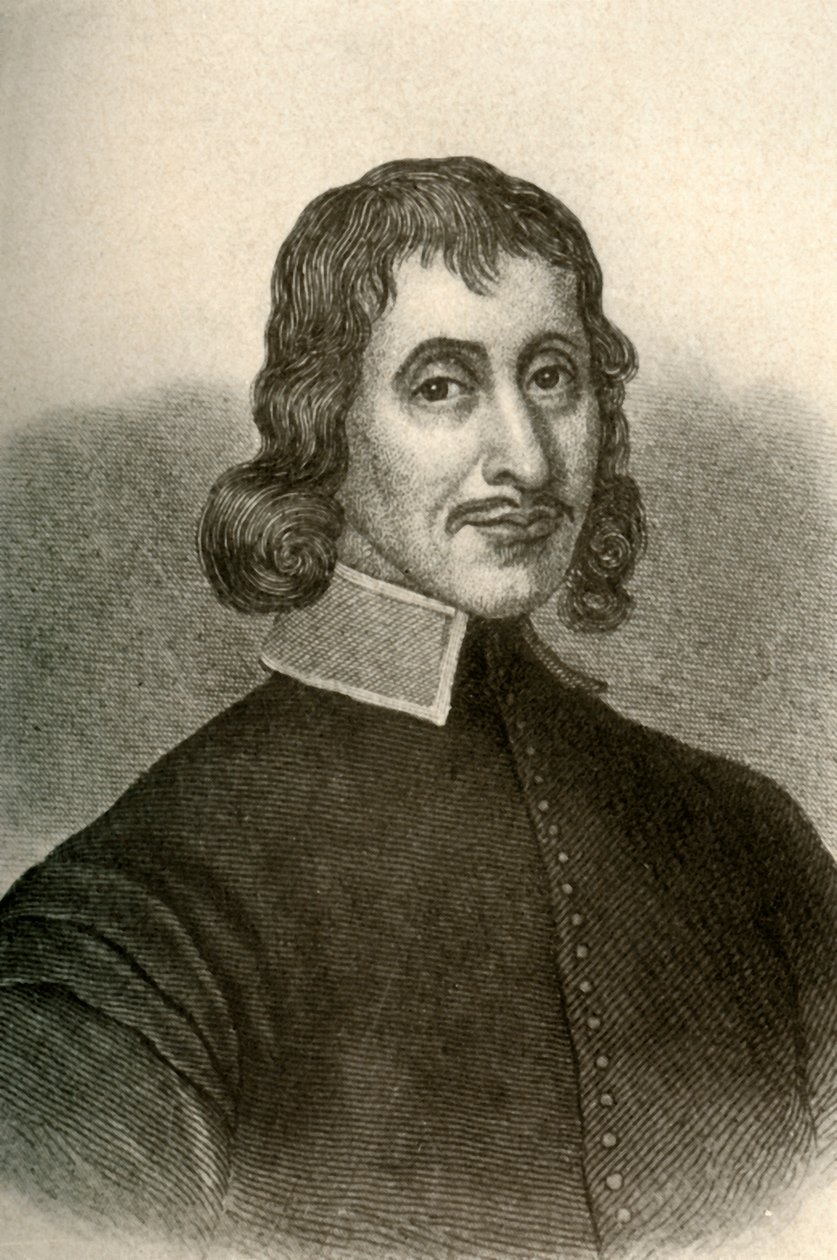 Portrait of John Winthrop the Second, in Puritan Dress of Massachusetts by Unbekannt