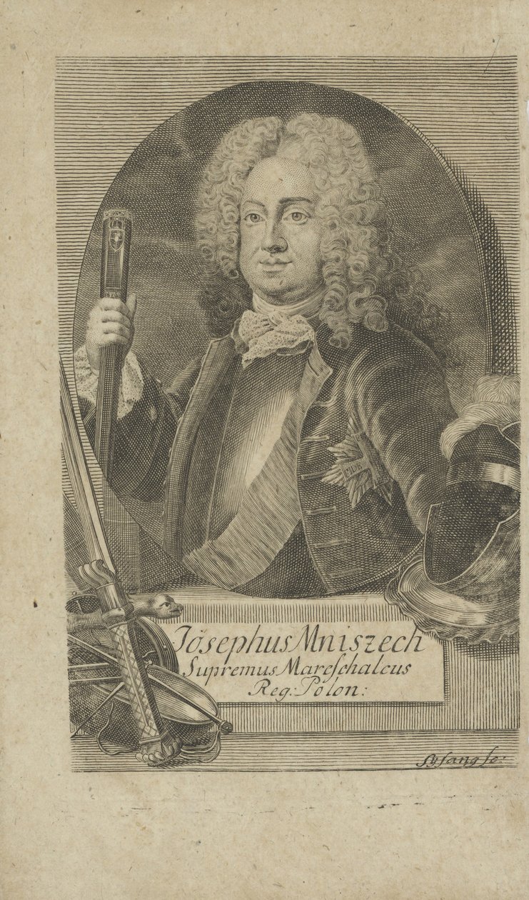 Portrait of Jozef Wandalin Mniszech by Unbekannt