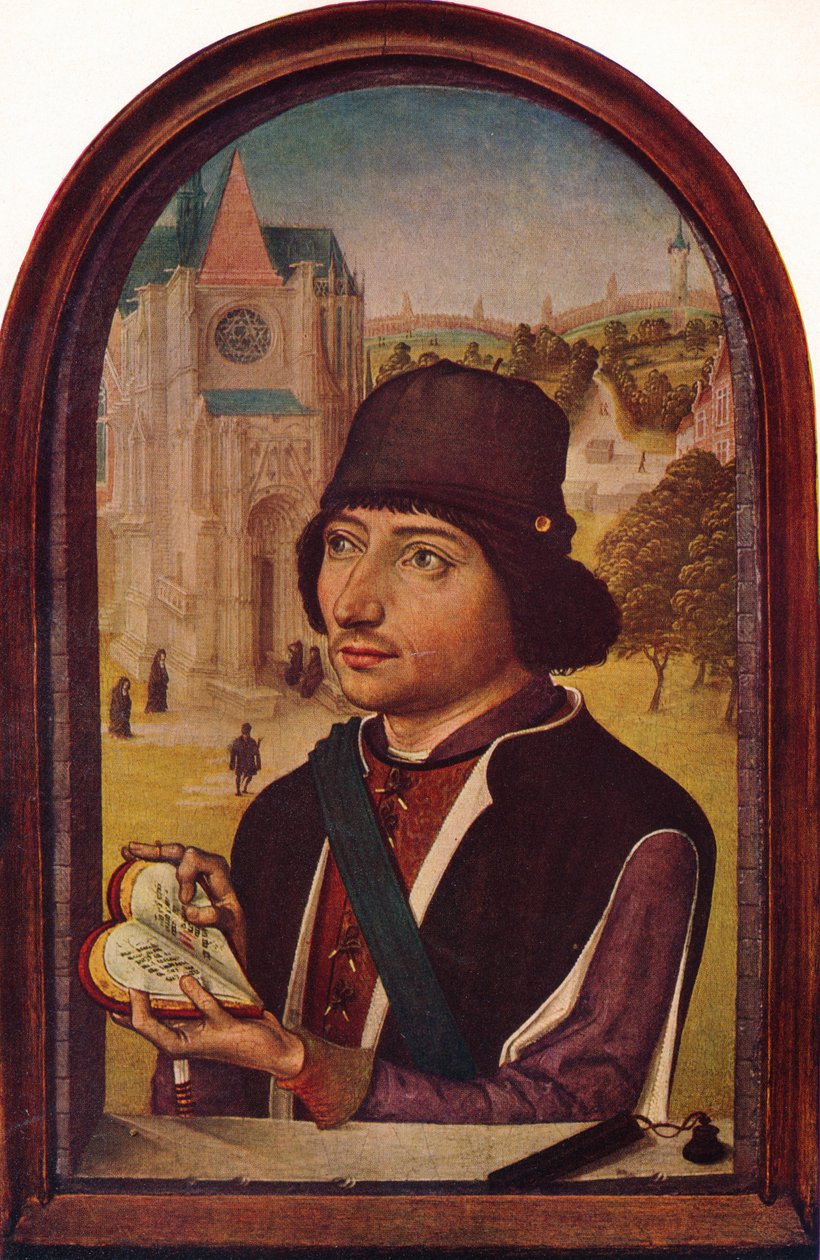 Portrait of Louis XI by Unbekannt
