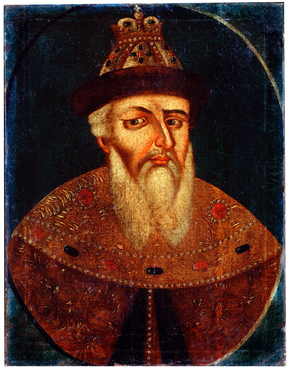 Portrait of Tsar Ivan IV the Terrible, Early 18th Century by Unbekannt